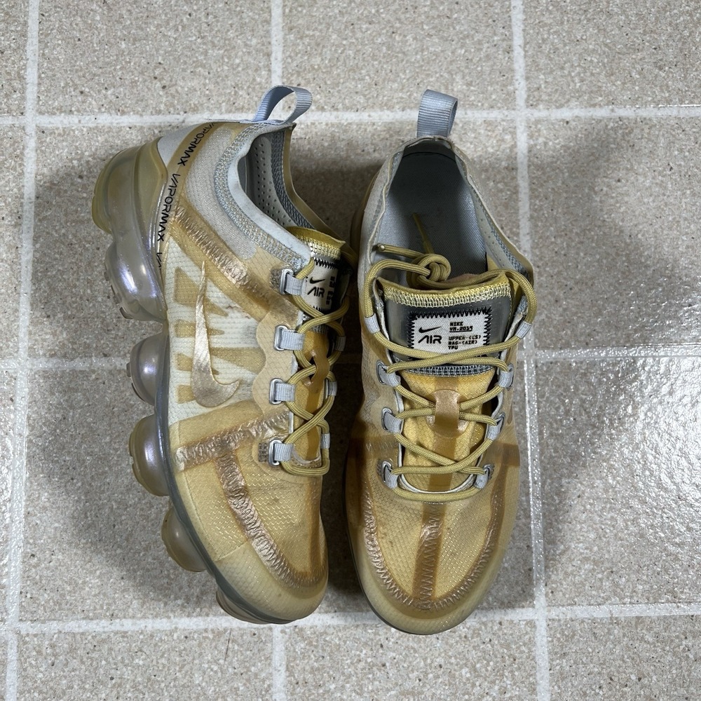 Nike Air Vapormax 2019 Premium Celery/Silver (AT6817 301) Shoes Size 8.5W/ 7M